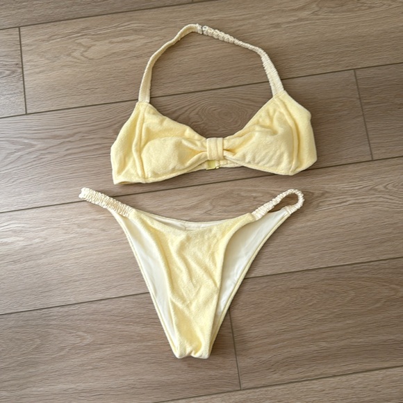 SET Blackbough Swimsuit: Courtney Top & Bottom, Butter Terry XL/XXL - Picture 5 of 7